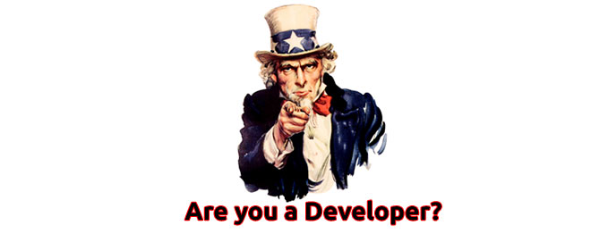 Are you a developer?