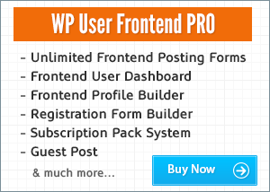 WP User Frontend PRO